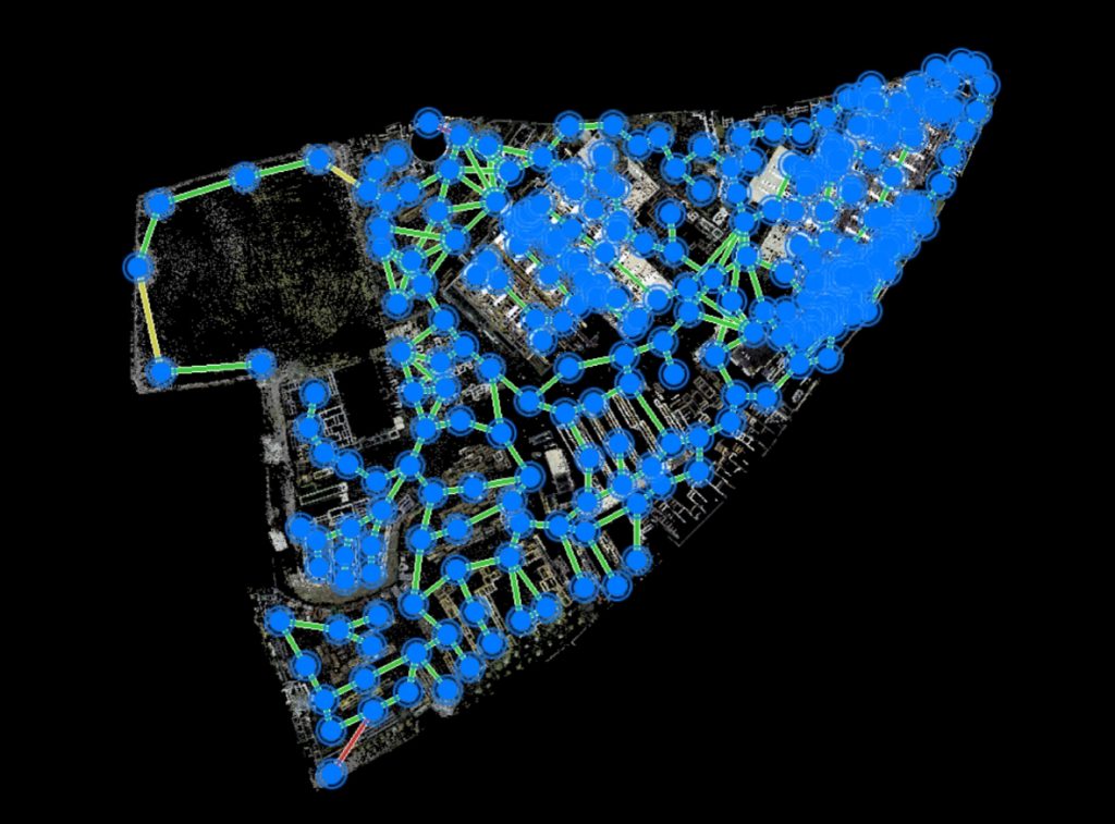 Aspir3d pour une numérisation 3d d'un atelier de charpente
